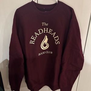The Readheads Book Club crewneck